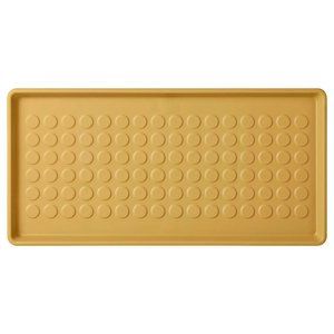 New IKEA BAGGMUCK Shoe Tray Indoor/outdoor/dark Yellow 2 ' 4"x1 ' 2 " 405.659.97